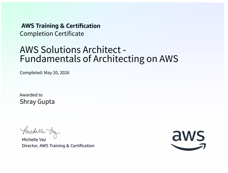 AWS Architect Fundamentals