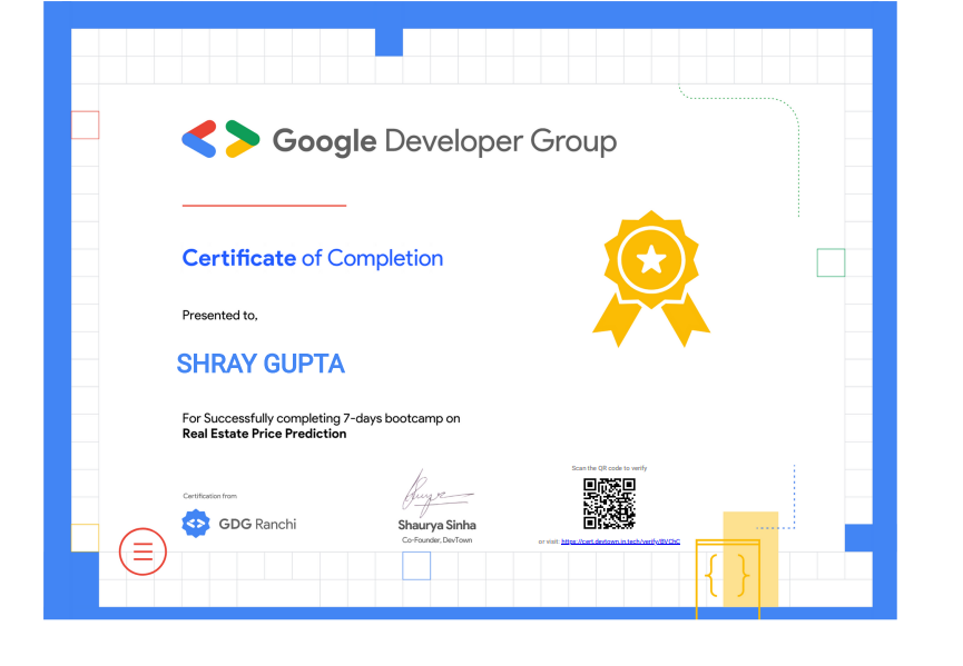 Google Certificate