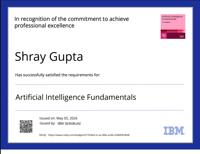 IBM AI Fundamentals