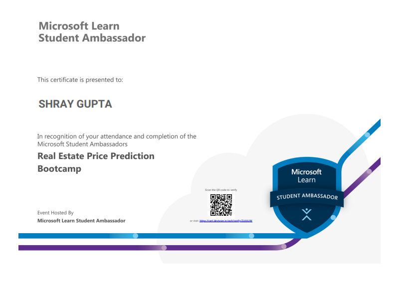 Microsoft Certificate